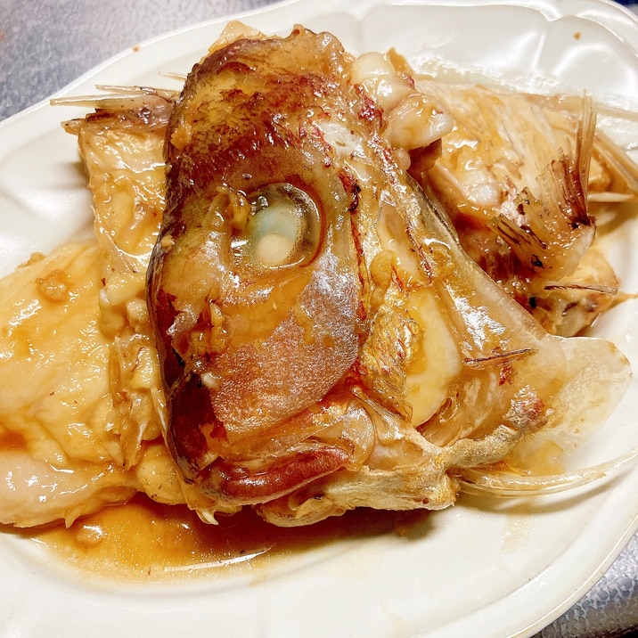 日本酒がすすむ!鯛のあら煮